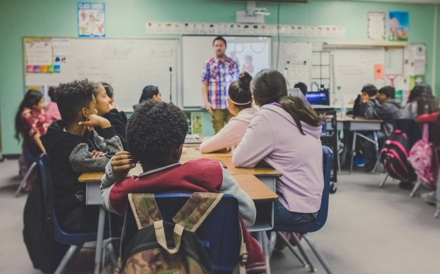 Students learning at Axumite